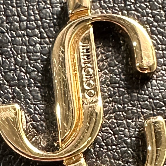 Genuine Jimmy Choo Martina Continental black leather long wallet - Picture 8 of 15